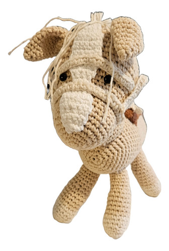 Imagen 1 de 6 de Caballo Amigurumi Tejido Muñeco Caballito Montesori Autocton
