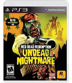 Red Dead Redemption Undead Nightmare - Mídia Física Ps3