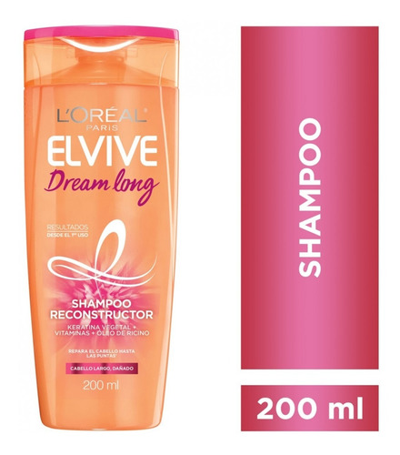 Shampoo Dream Long Elvive L´oréal Paris 200ml