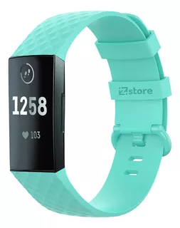 Correa Compatible Con Fitbit Charge 4 Verde Esmeralda