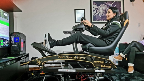Cockpit Simulador F1 Kfire Com Suporte Para Tv