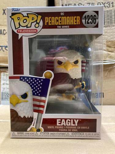 Eagly 1236 Peacemaker Funko Pop Hbo Max Original John Cena