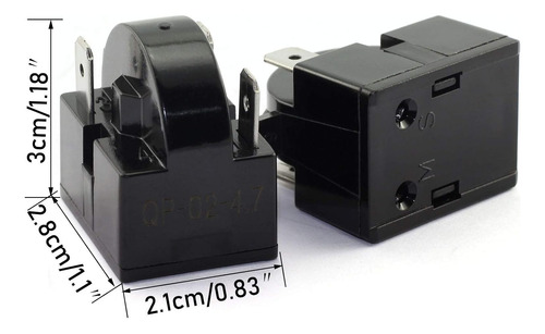 Relés Ptc Para Refrigerador, 2 Piezas