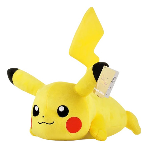 Brinquedos de pelúcia da coleção Pokémon: Catch Magic And Emotion Color Pikachu 24cm
