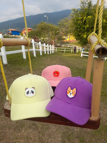 Gorras Kawaii Colores Pasteles 