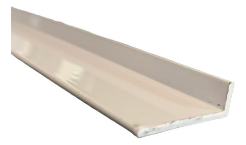 Perfil De Aluminio L 30x15mm Blanco - Largo X 2 Metros