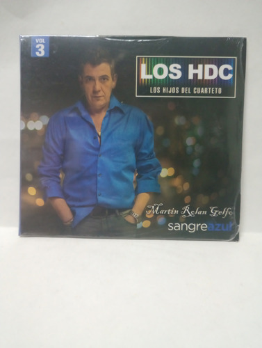 Cd Los Hijos Del Cuarteto Sangre Azul 