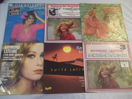 Raymond Lefevre E Son Grand Orchestre Vinil Lp 5 Discos 