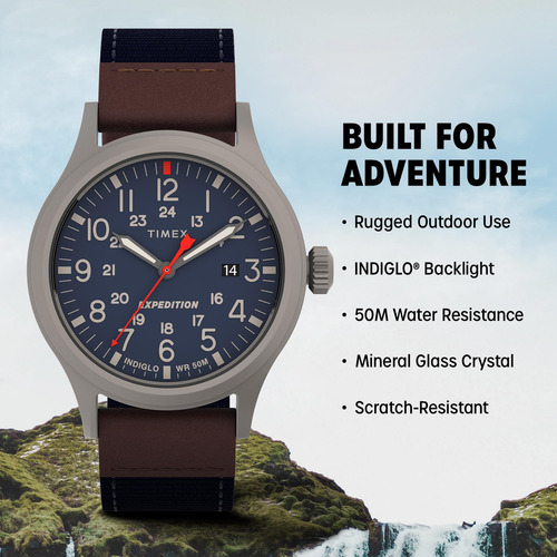 Reloj Timex Expedition Scout Para Hombre, Caja De 40 Mm, Col