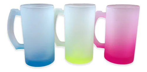Mug Cervecero Fondo Color Pack X6