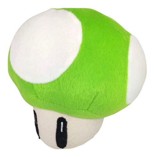 Muñeco Peluche Hongo Verde Mario Bros Galaxy Cute 20cm