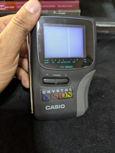 Televisión Casio Pocket Vintage Prende De Colección (Usado)