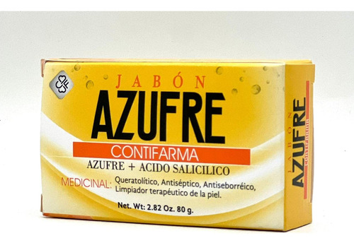 Contifarma Azufre + Acido Salicilico, Jabn, Tratamiento Para