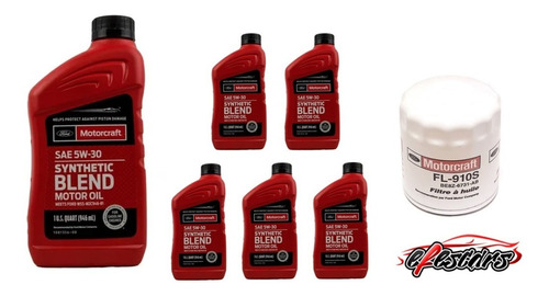 Aceite Motorcraft Sae5w30 6 Bidones De 946ml