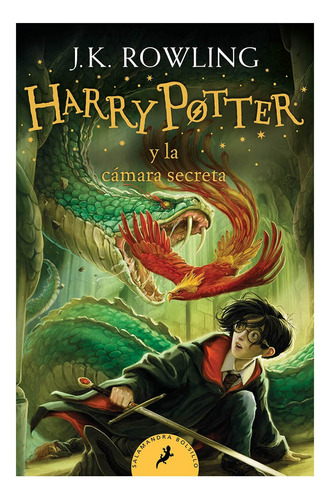 Libro Harry Potter Y La Cámara Secreta Salamandra De J. K. R