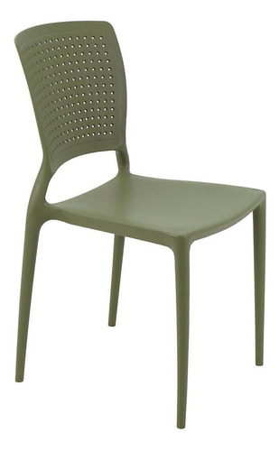 Cadeira Sala De Jantar Tramontina Safira Verde Oliv 92048027
