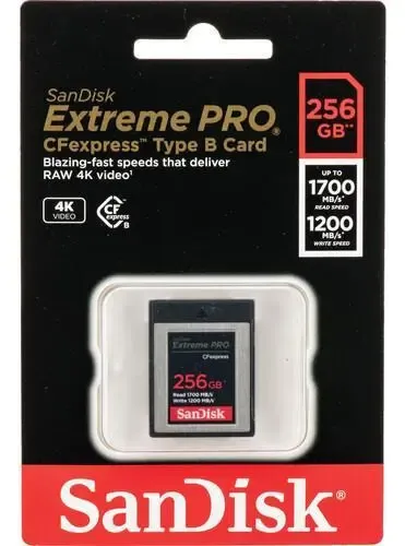【値下げ】SanDisk CFexpress Type B 256GB Cartão Sandisk Cfexpress Tipo B 256gb Extreme Pro C