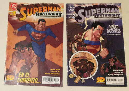 Superman Birthright 1 Y 2 Dc Comics Sd