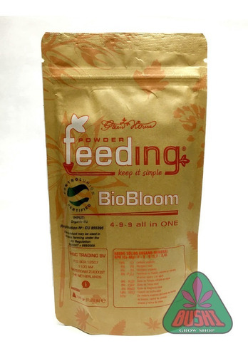 Powder Feeding Biobloom Organico Flora Cultivo Indoor 125g