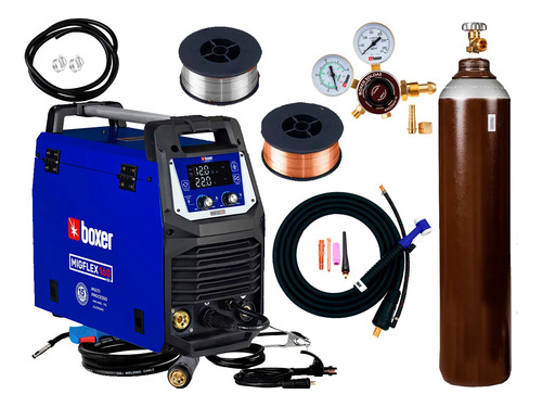 Maquina Solda Inversora Migflex 160 Completa Cil 15l Tocha