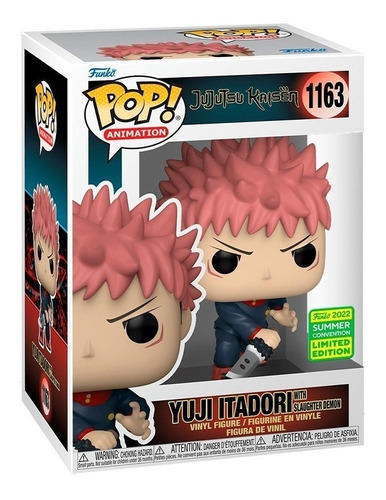 FUNKO POP JUJUTSU KAISEN YUJI ITADORI 1163