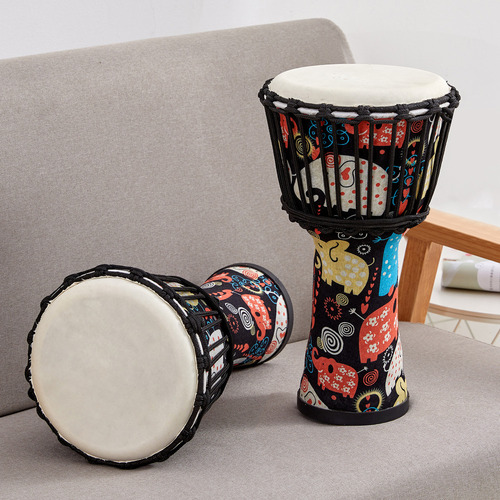 Nuevo Tambor Djembe Africano Portátil De 8 Pulgadas Con