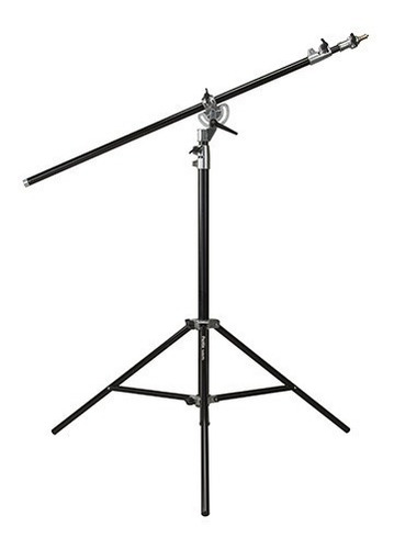 Imagen 2 de 9 de Jirafa Columna C/ Brazo P/ Iluminación Cenital 3,95m 3kg