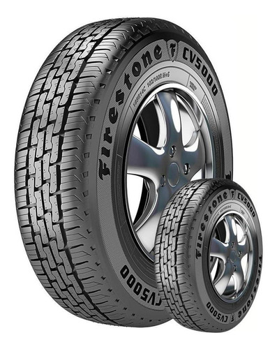 Combo X 2 Firestone 195/75 R16c 107/105r Cv5000 Br