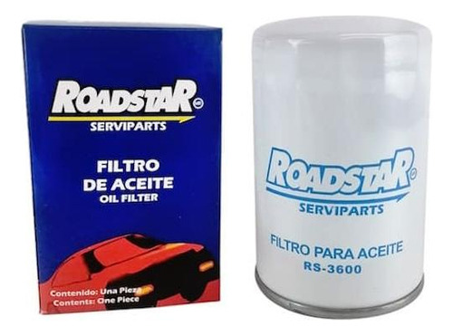 Filtro Aceite Roadstar Para Escort 2.0 1997 1998 1999 2000