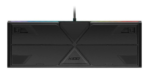 Teclado Optico Mecânico Gamer Corsair K100 Rgb Opx Us Preto Idioma Inglês US