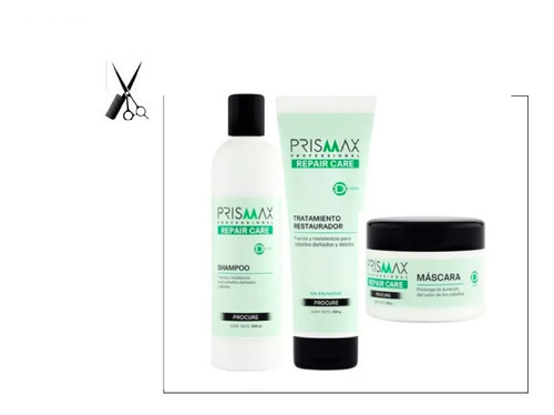 Shampoo Tratamiento Sh Ac Máscara Repair Care Prismax