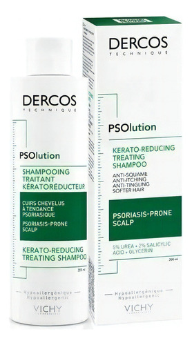 Vichy Dercos Shampoo Psolution Psoriasis Picazón Descamación