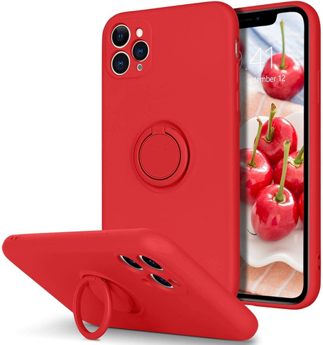 Forro Silicon Apple iPhone 11 Pro Max Con Protector Cámara