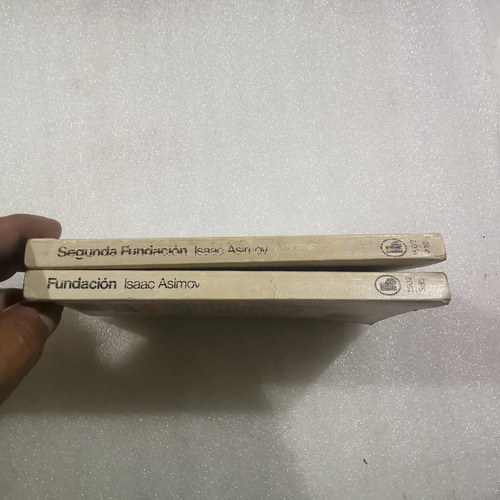 Fundación Y Segunda Fundación Isaac Asimov 2 Libros De 1984 (Usado)