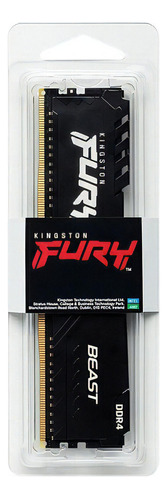 Memoria Ram Ddr4 Hyperx Fury Beast 4gb 2666mhz Pc Gamer