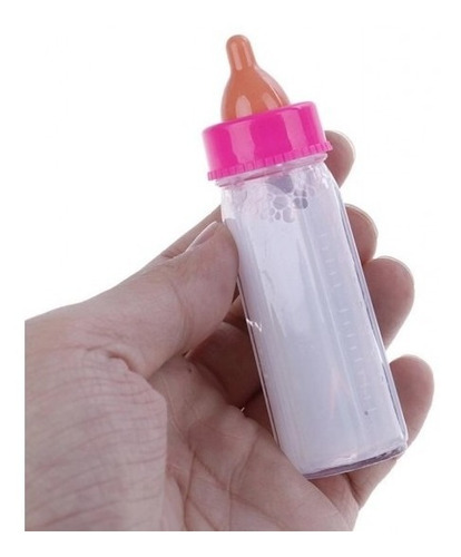Imagen 1 de 6 de Mamadera Magica Se Vacia Para Muñecas Juguete Leche