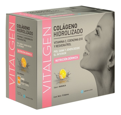 Vitalgen Colágeno Hidrolizado + Vit C + Q10 + Resveratrol