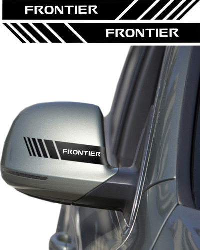 Sticker Calca Franja Espejos Laterales Nissan Np300 Frontier