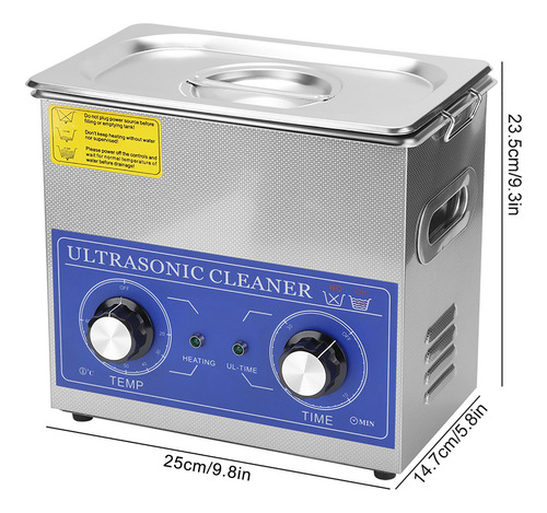 Limpiador, De 3,2 L, 120 W, Con Temporización Mecánica, Mini