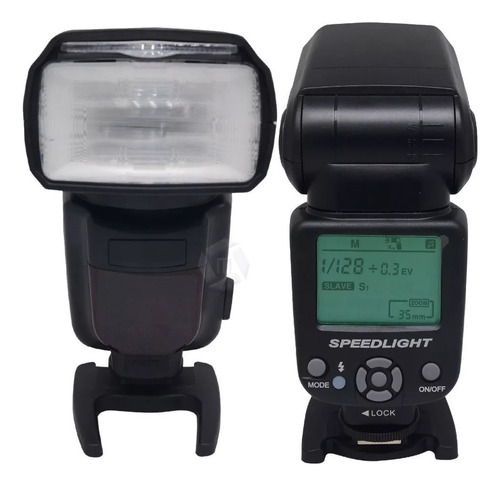 Flash Triopo Speedlight Tr-950 Ii Manual Con Difusor