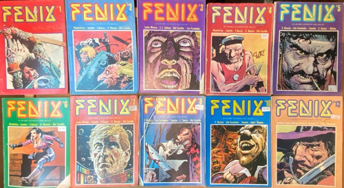 Fenix, 14 Revistas Distintas, Historieta, Record, Lote Rba