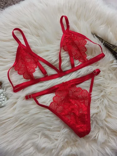 Conjunto interior de encaje sale