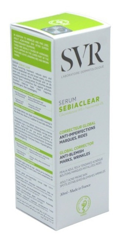 Serum Svr Sebiaclear Para Piel Grasa De 30ml/30g