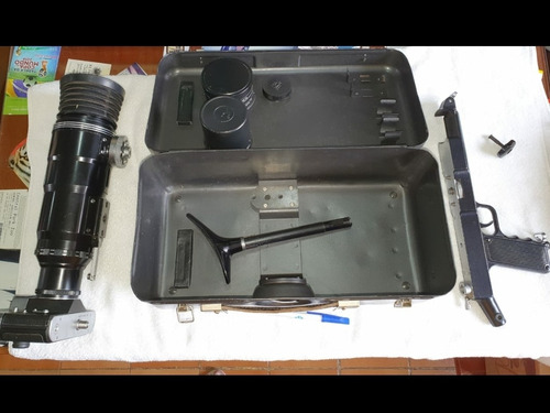 Antiga Zenith Photosniper Com A Caixa De Metal Made In Urss