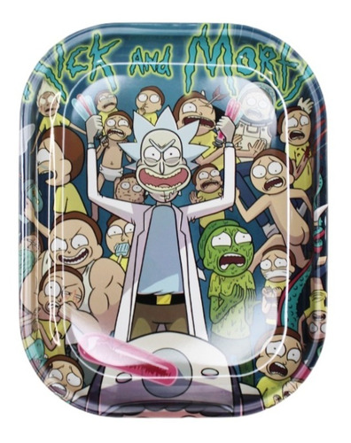 Bandeja Para Enrolar Rick And Morty (591-3)