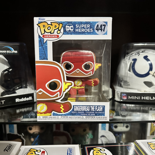 Funko Pop 447 Dc Comics Gingerbread The Flash Galleta (Usado)
