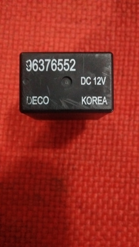 Rele Auxiliar 5 Pinos Deco 96376552 Dc 12v 3