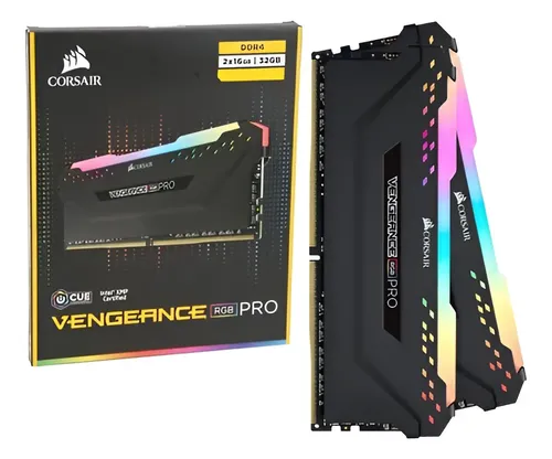 Memória Ram Corsair Vengeance Rgb Pro 16gb 2x8gb | MercadoLivre
