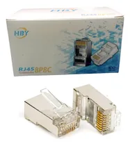Comprar Conectores Plug Macho Rj45 Cat6 Blindado Caja De 100 Unid