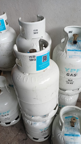 Envase Garrafa De 10 Kilos Marca Ypf Gas
